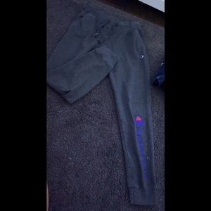 champion grey sweats